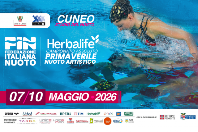 IL NUOTO ARTISTICO NAZIONALE TORNA A CUNEO!