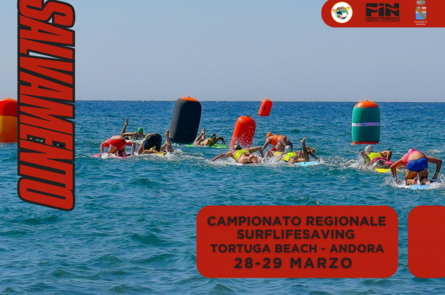 REGIONALI SURFLIFESAVING: ANDORA SI PREPARA AD OSPITARE UN NUOVO EVENTO