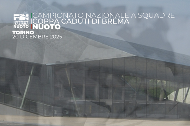 IL PALAZZO DEL NUOTO DI TORINO PRONTO AD OSPITARE LA COPPA CADUTI DI BREMA