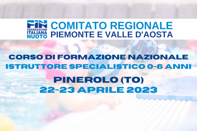 CORSO NAZIONALE DI ISTRUTTORE SPECIALISTICO 0-6 ANNI - ISCRIZIONI APERTE