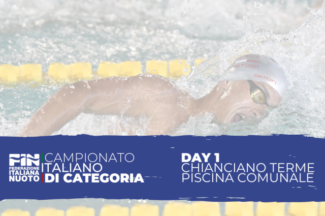 ITALIANI DI CATEGORIA: I RISULTATI DELLA PRIMA GIORNATA