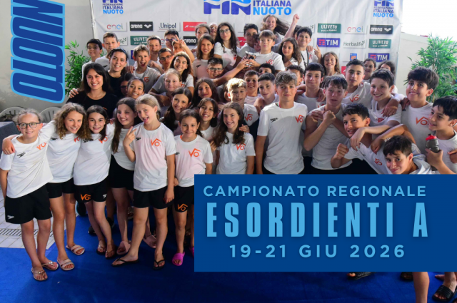 REGIONALI ESORDIENTI A: VINCE VO2 NUOTO TORINO!