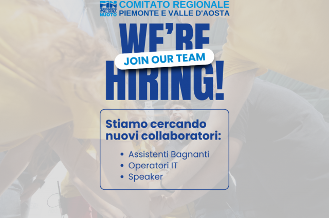 DIVENTA STAFF! INVIACI LA TUA CANDIDATURA