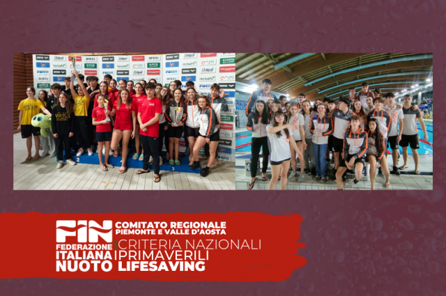 CRITERIA NAZIONALI GIOVANILI: I RISULTATI DEL PIEMONTE A RICCIONE