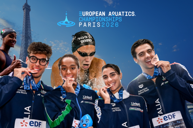 EUROPEI DI PARIGI: CURTIS DI BRONZO CON LA 4X100 SL MIXED, GASTALDI IN FINALE