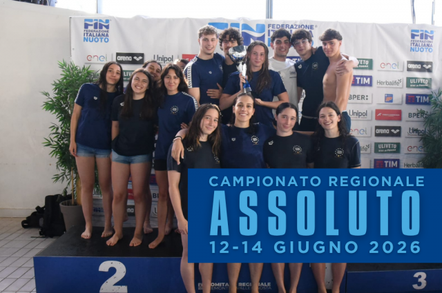 REGIONALI ASSOLUTI: VINCE IL CENTRO NUOTO TORINO!