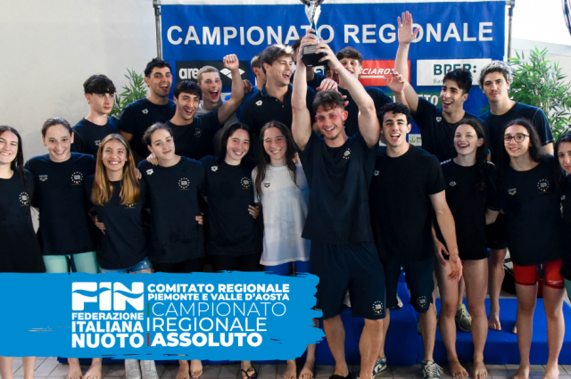 REGIONALI ASSOLUTI: VINCE IL CENTRO NUOTO TORINO