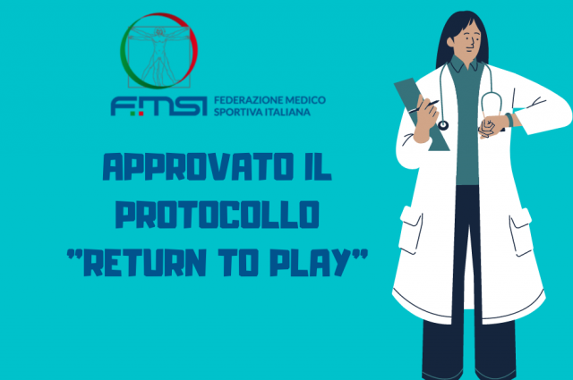 RETURN TO PLAY: APPROVATO IL PROTOCOLLO
